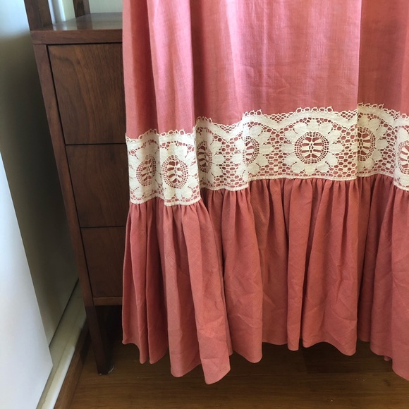 SOLD • 70s prairie folk dress - Picture 5 of 7